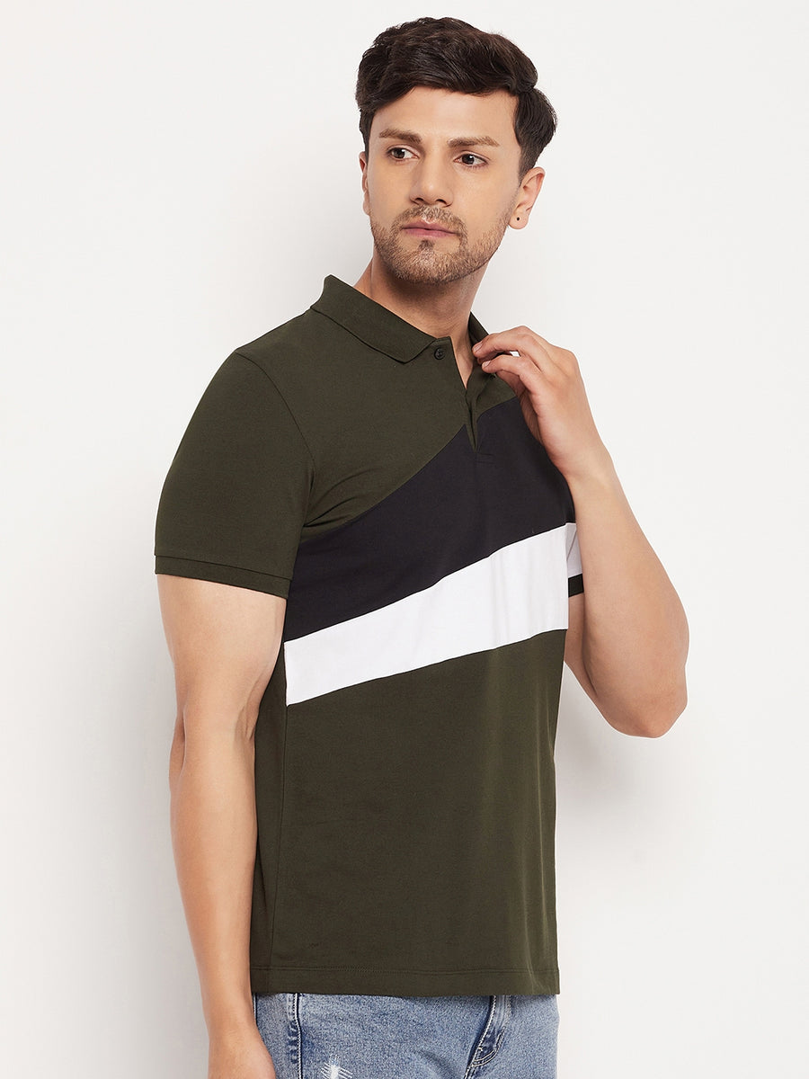 Camla Olive T-Shirt For Men