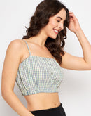 Camla Barcelona Green Top