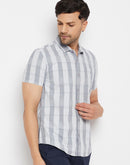 Camla Blue Shirts For Men