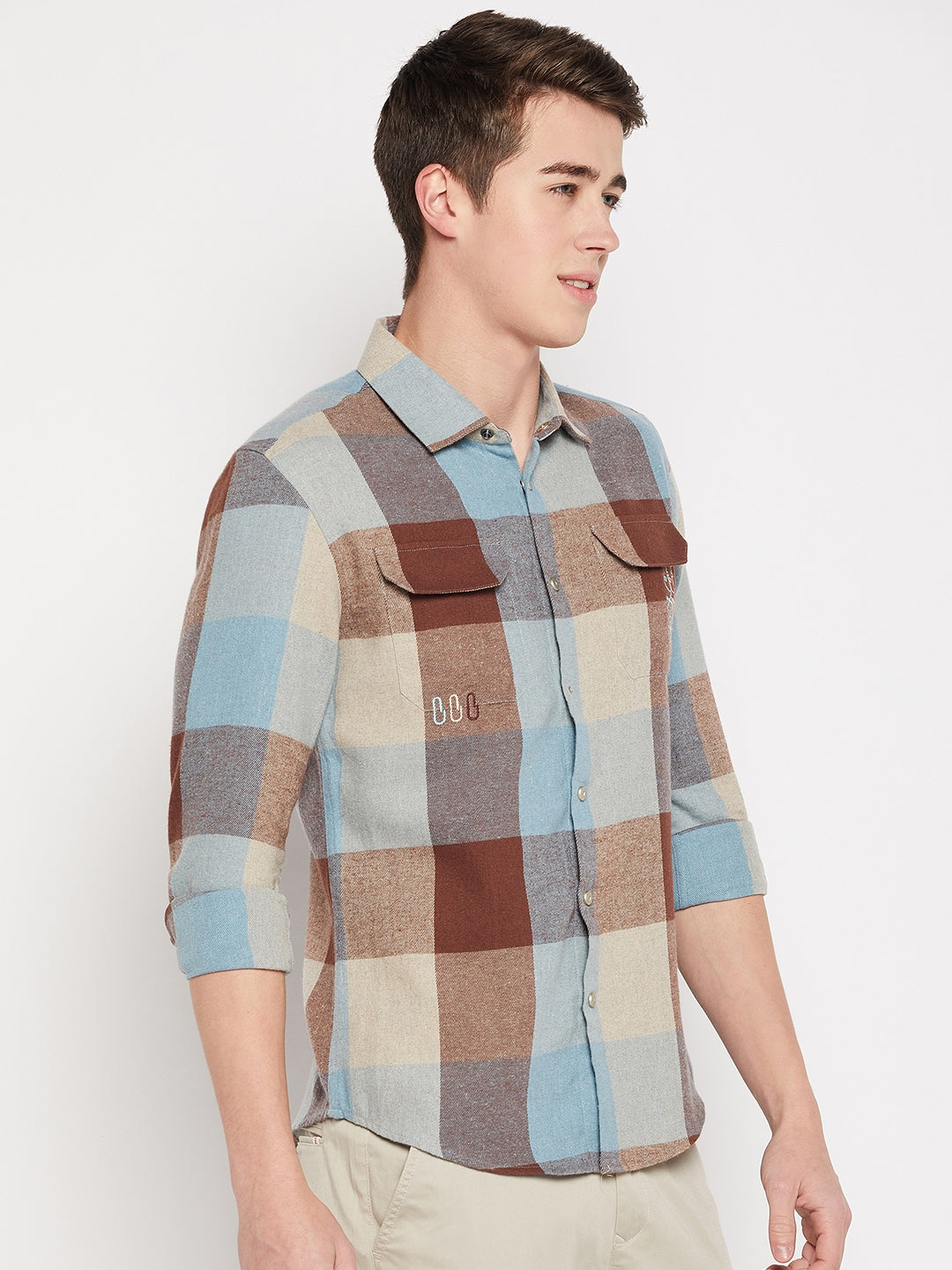 Camla Barcelona Sky Blue Shirt For Men