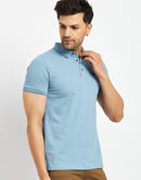 Camla Blue T- Shirt For Men