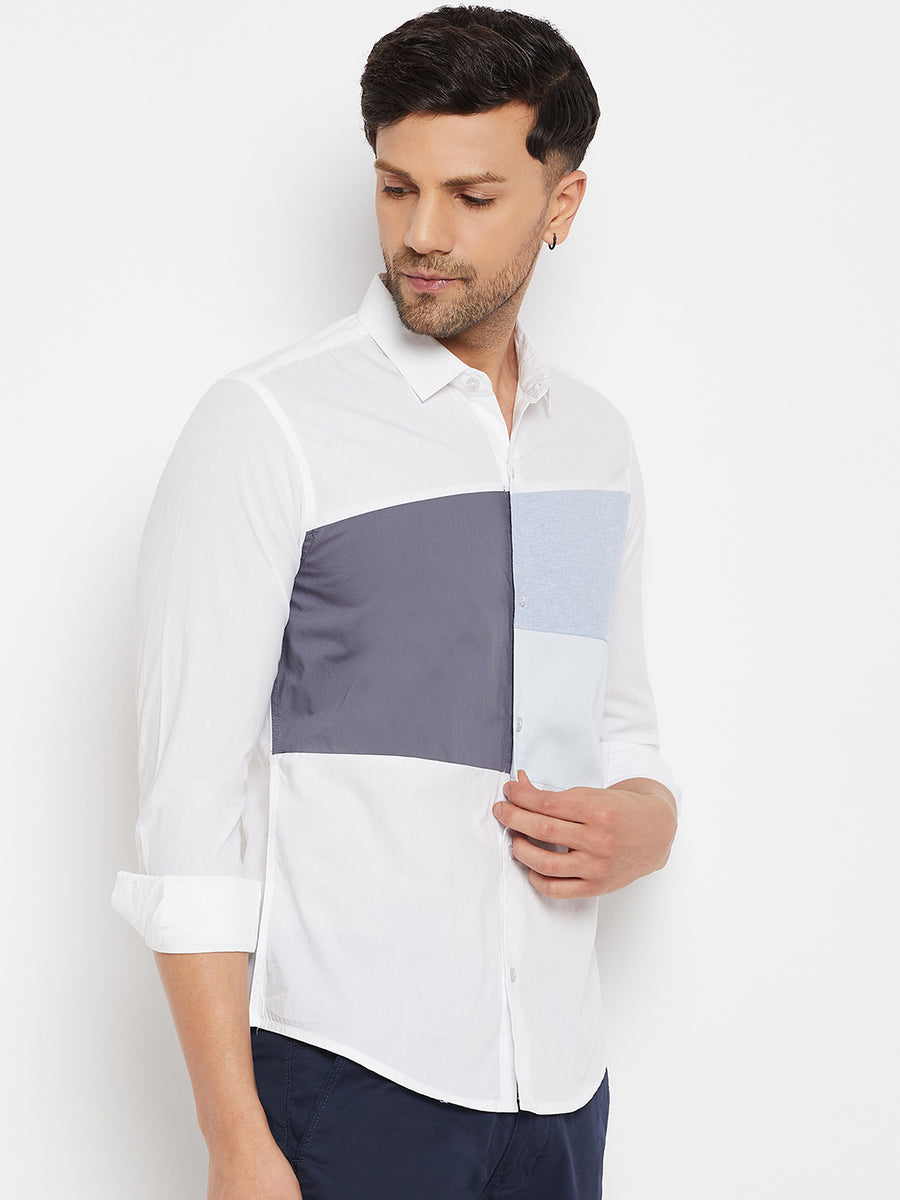 Camla White Shirts For Men