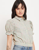 Camla Barcelona Green Shirt