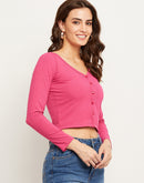 Camla Hotpink Top For Women