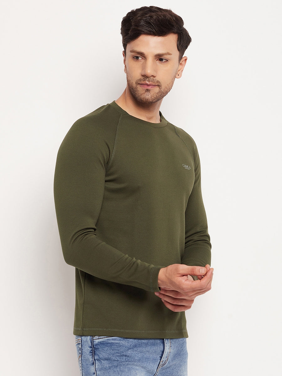 Camla Rust T-Shirt For Men