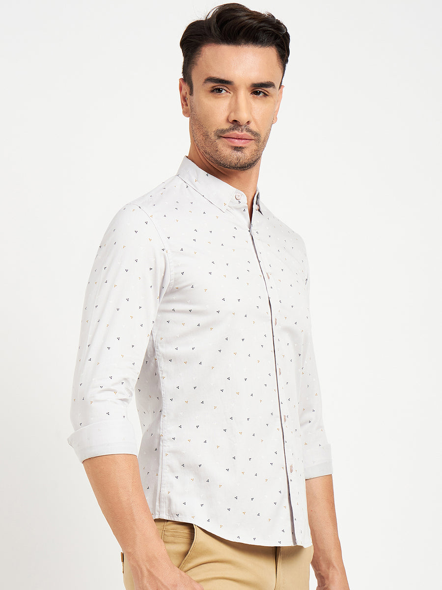 Camla Grey Shirts For Men