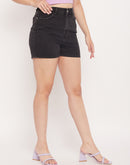 Camla Barcelona High Waist Black Shorts