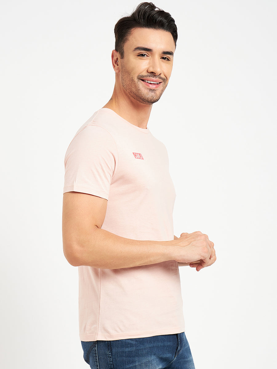 Camla Pink T- Shirt For Men