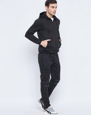 Camla Barcelona Tone-On-Tone Abstract Print Hooded Tracksuit