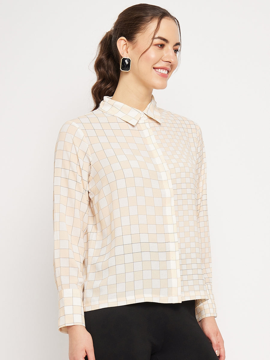 Camla Barcelona Off White Shirts For Women