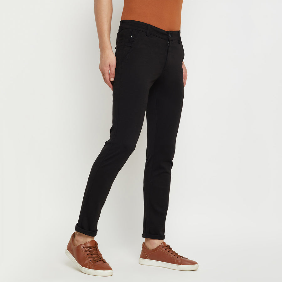 Camla Black Trouser For Men
