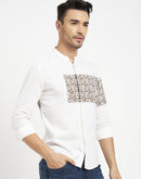 Camla Offwhite Shirts For Men