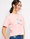 Camla Pink T- Shirt For Women