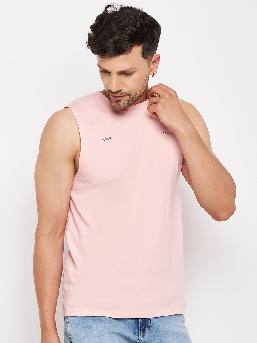 Camla Pink T- Shirt For Men