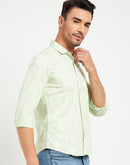 Camla Green Shirts For Men