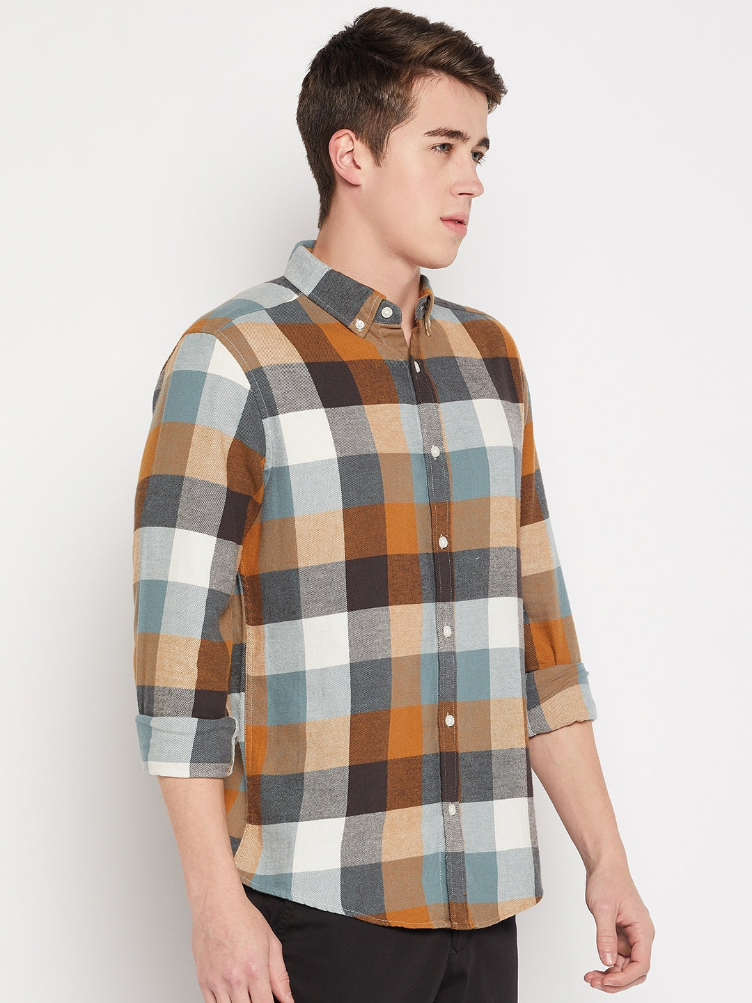 Camla Barcelona Warm Blue Shirt For Men