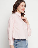 Camla Pink Mickey Shirt For Women