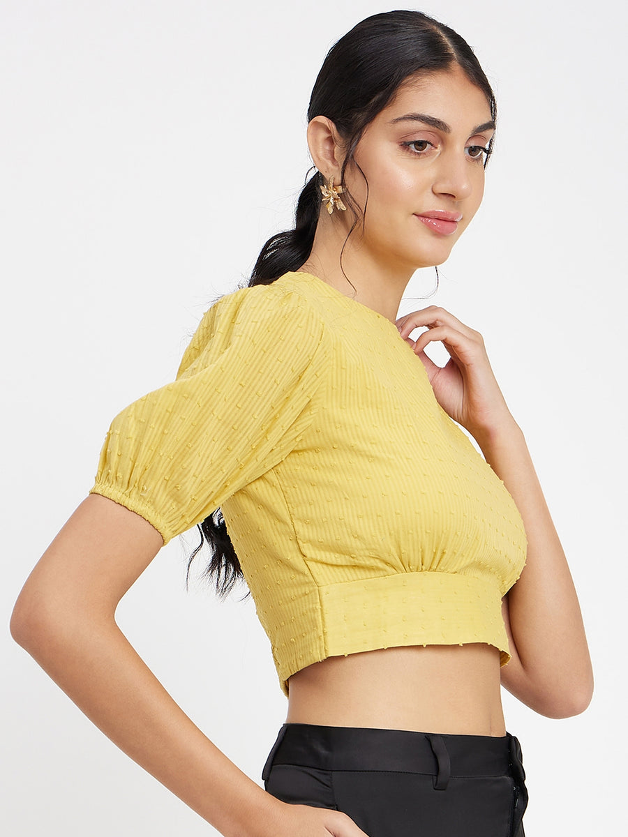 Camla Barcelona Mustard Solid Top