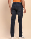 Camla Barcelona Light Fade Whiskered Navy Cotton Denim