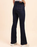 Camla Barcelona High Rise Dark Blue Flared Jeans