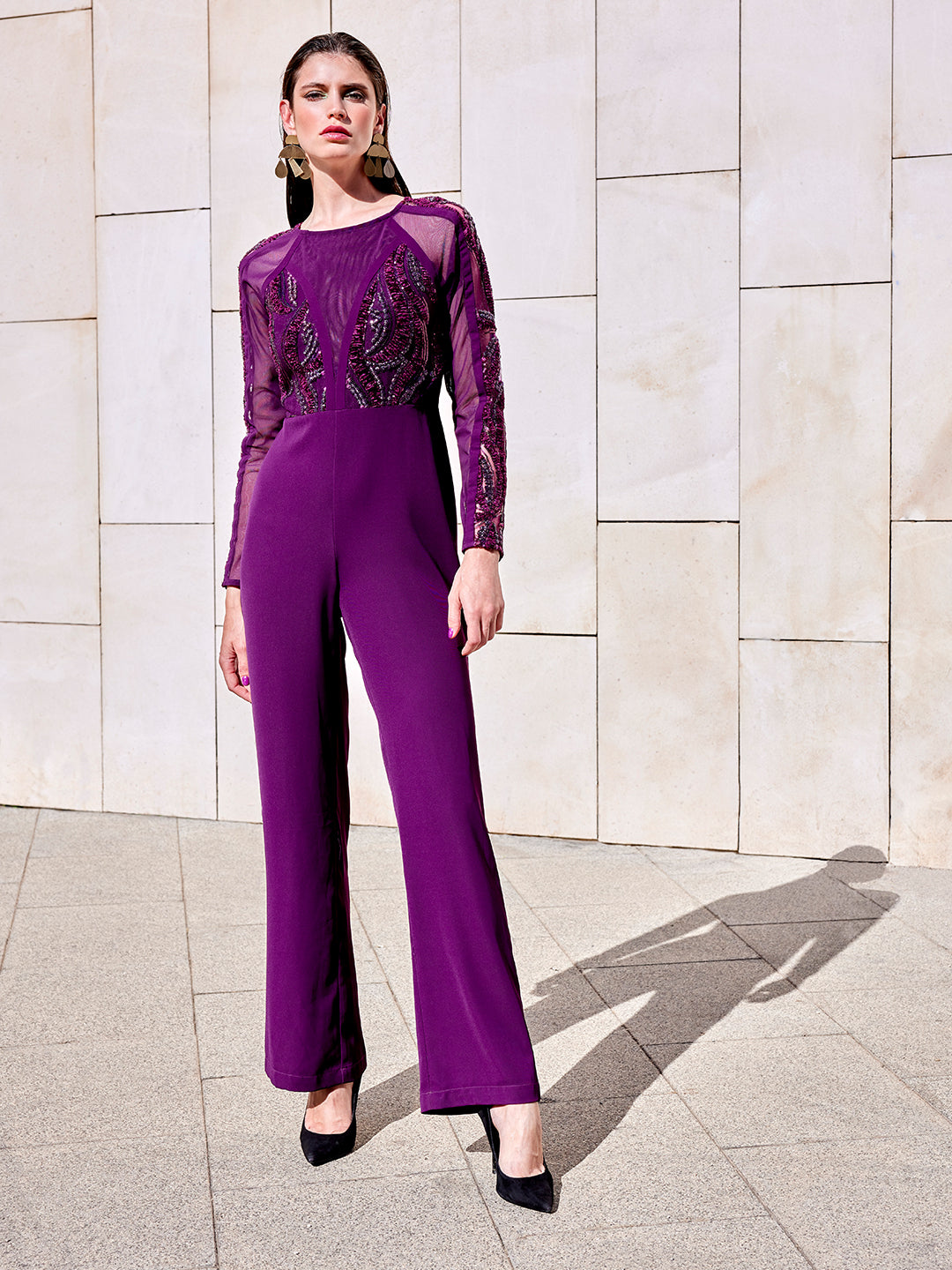 Madame Purple Jumpsuit