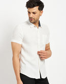 Camla White Shirts For Men