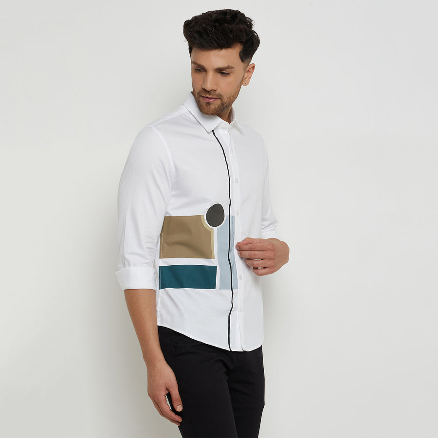 Camla White Shirt For Men