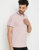 Camla Peach T -Shirt For Men