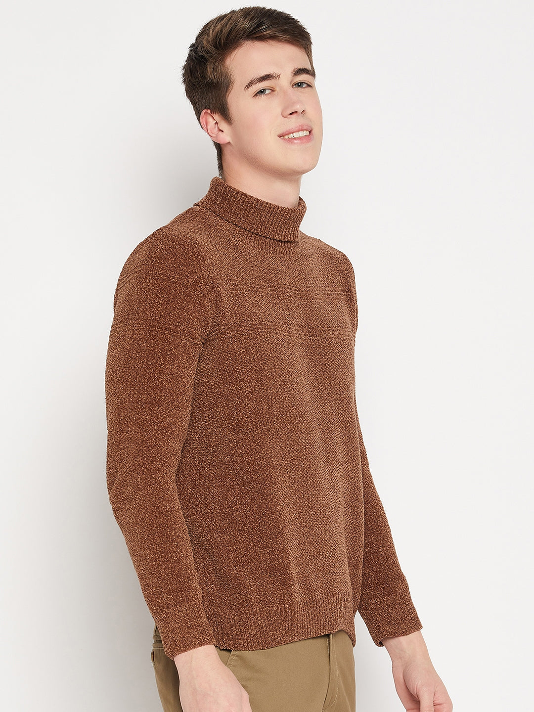 Camla Barcelona Brown Sweater For Men