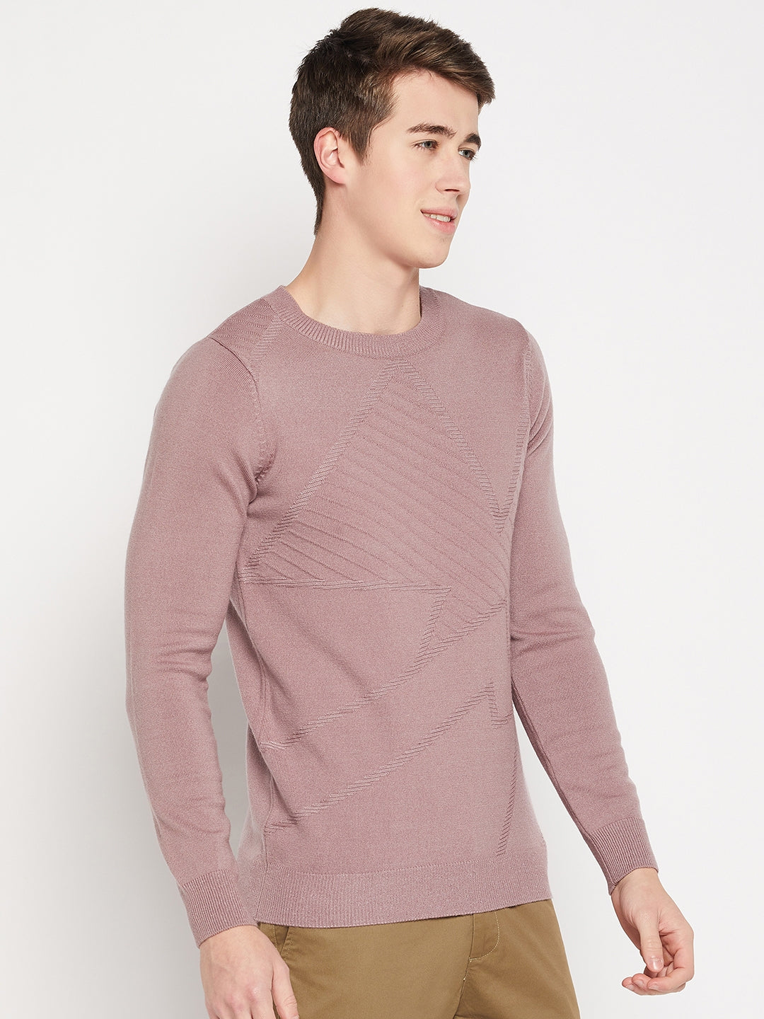 Camla Barcelona Onion Pink Sweater For Men