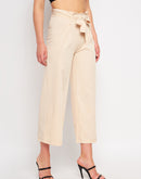 Camla Beige Bottom For Women