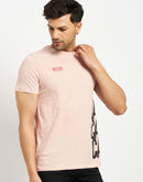 Camla Pink T- Shirt For Men