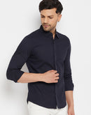 Camla Navy Shirts For Men