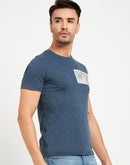Camla Blue T- Shirt For Men