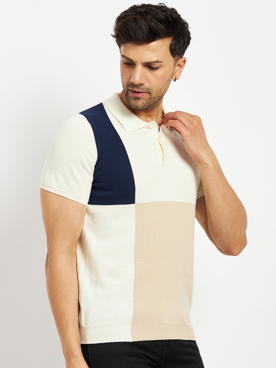 Camla Offwhite T- Shirt For Men