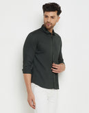 Camla Green Shirt For Men