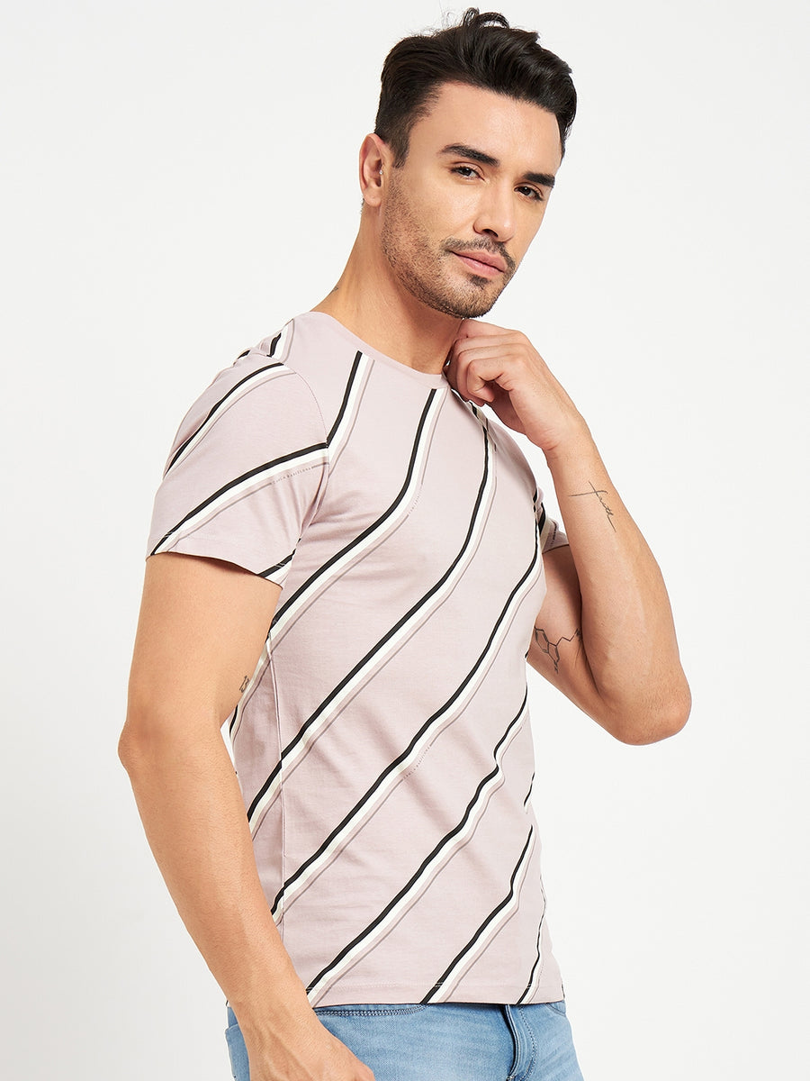 Camla Pink T- Shirt For Men