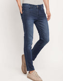 Camla Barcelona Navy Blue Regular Fit Jeans