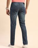 Camla Barcelona Lightly Washed Green Jeans