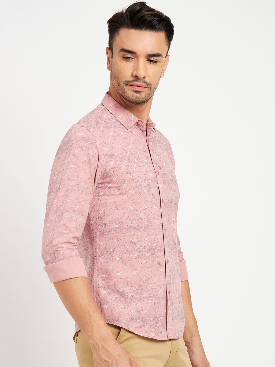 Camla Dustypink Shirts For Men