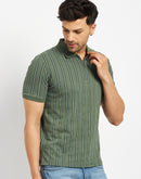 Camla Green T- Shirt For Men