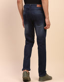 Camla Barcelona Solid Navy Dark Wash Cotton Denim