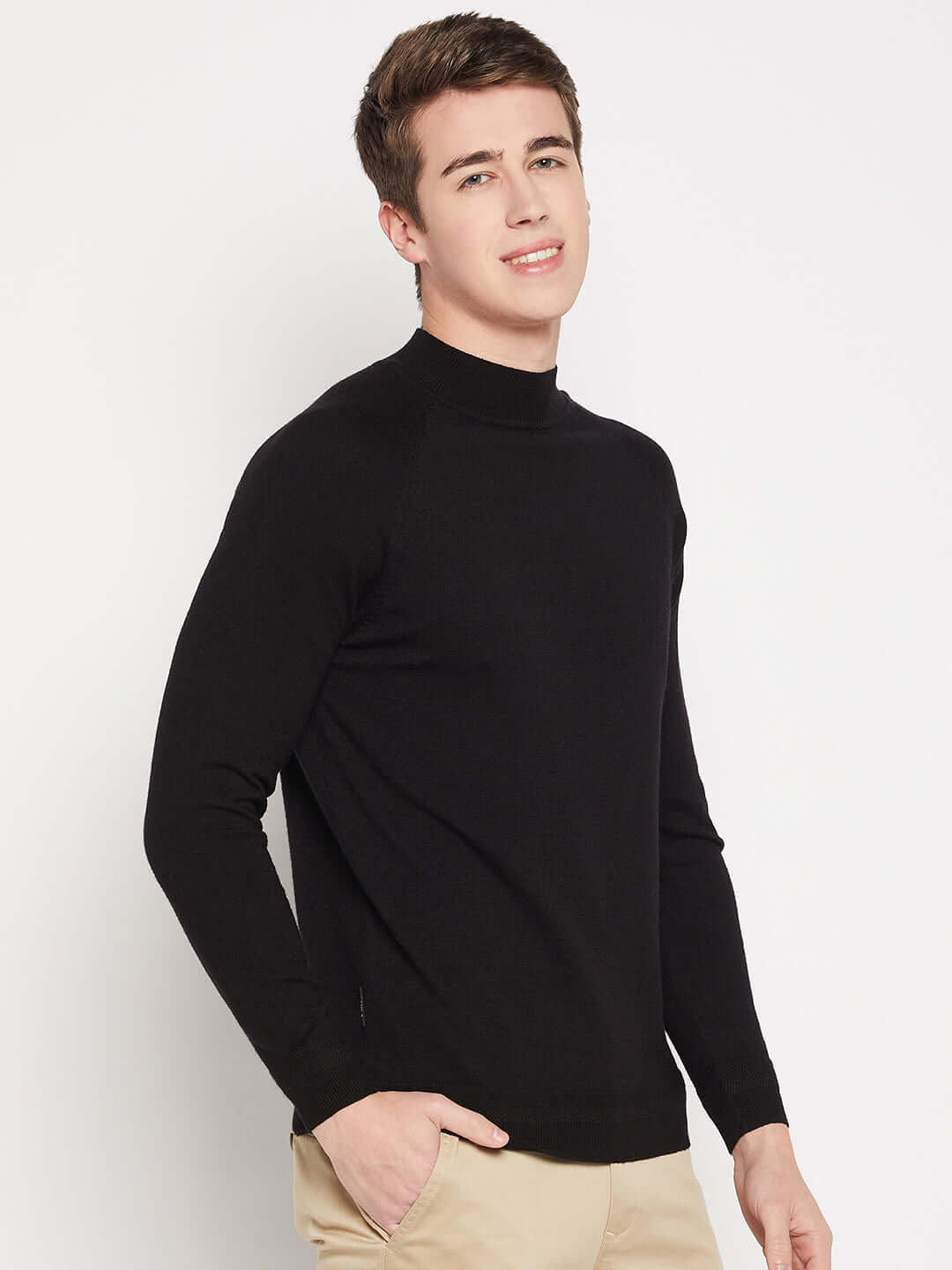 Camla Barcelona Black Sweater For Men