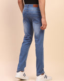 Camla Barcelona Whiskered Straight Blue Cotton Denim