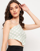 Camla Barcelona Green Top