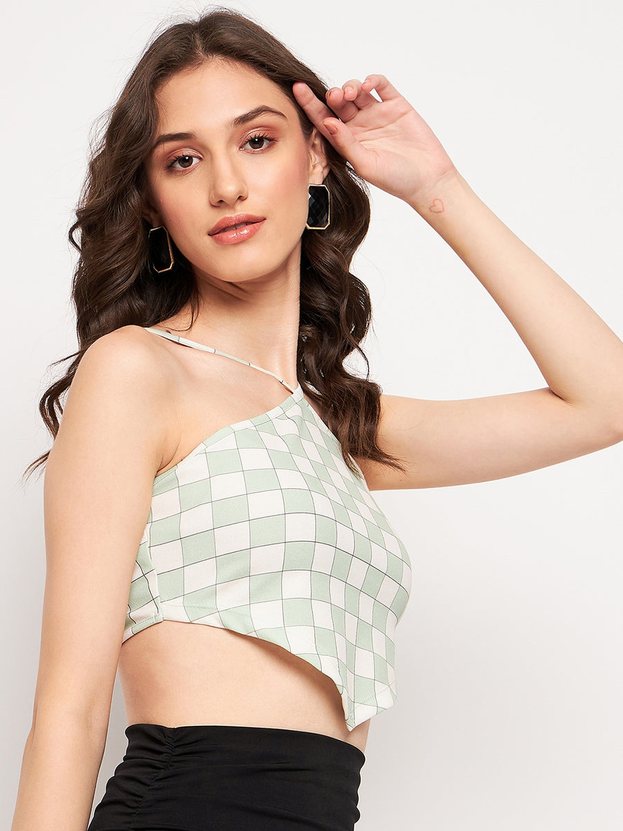 Camla Green  Top For Women