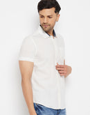 Camla White Shirts For Men