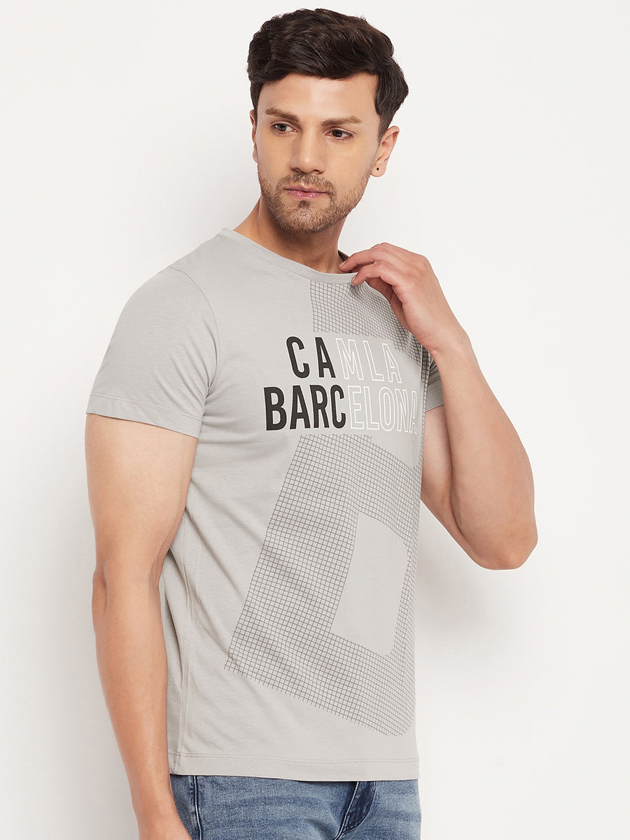 Camla Lime Green T-Shirt For Men
