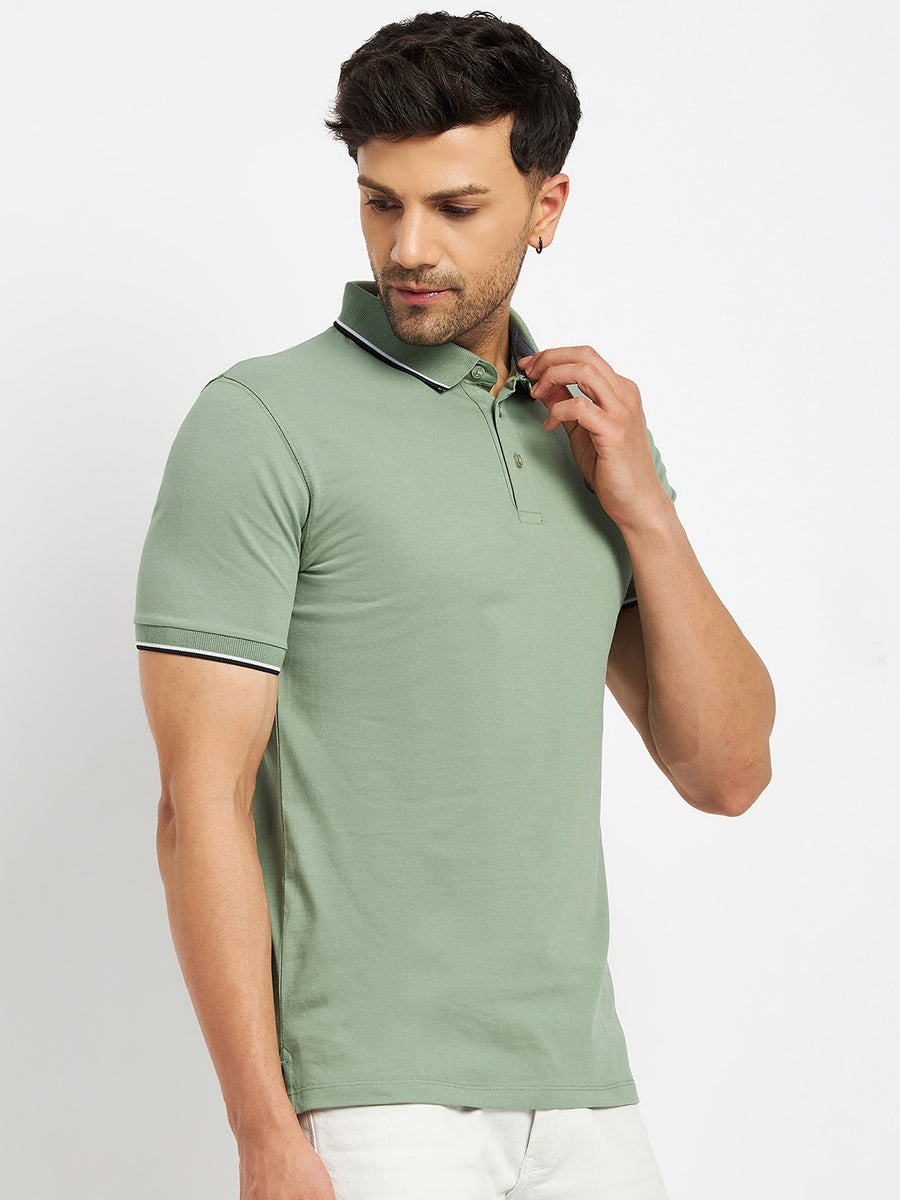 Camla Militarygreen T- Shirt For Men