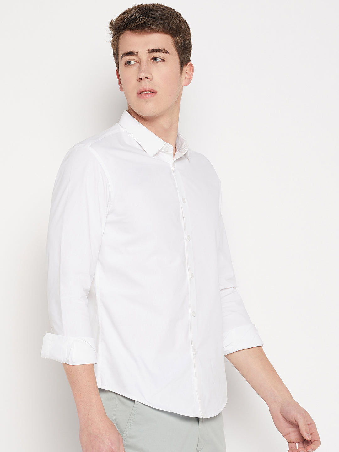Camla Barcelona White Shirt For Men
